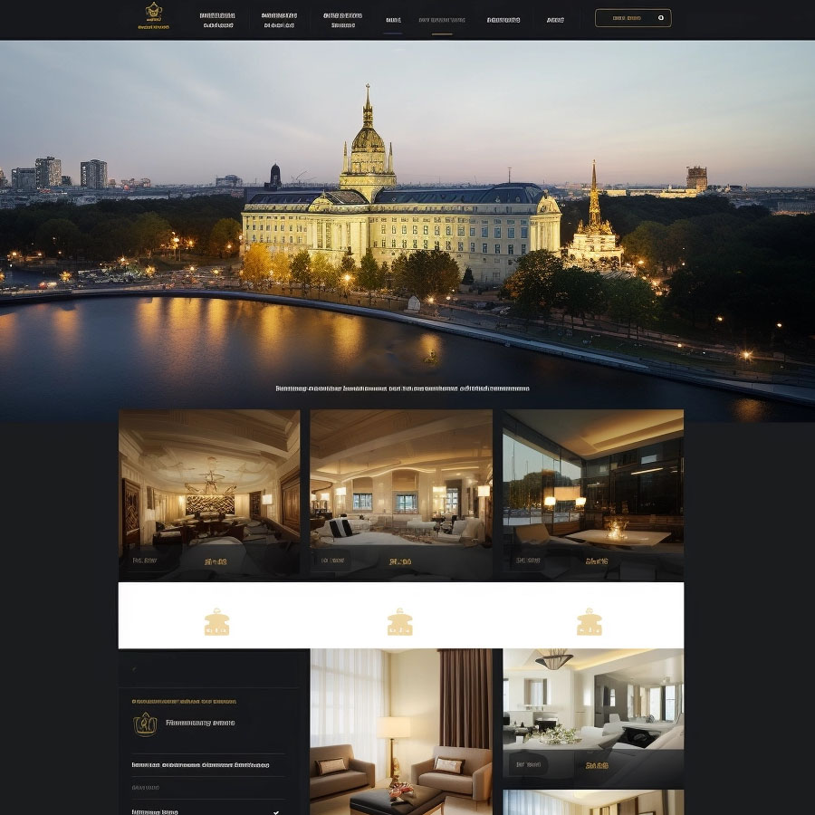 hotel websites and seo optimisation by creation bureau - hotel marketing agency